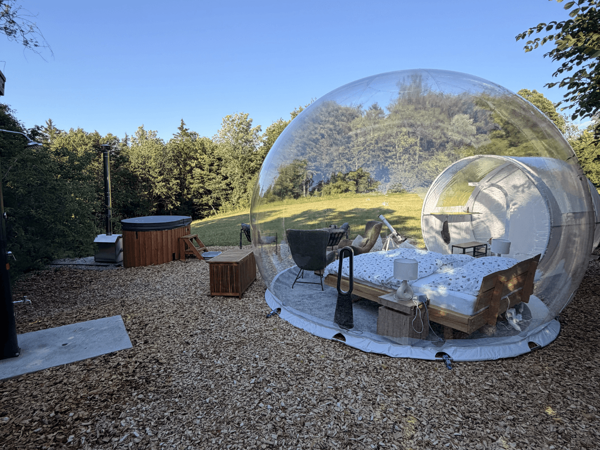 [TEST] Bubble Tent Seerotte Ausstattung 4